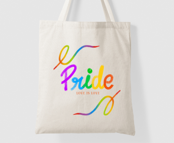 Pride Love Is Love Tote Bag